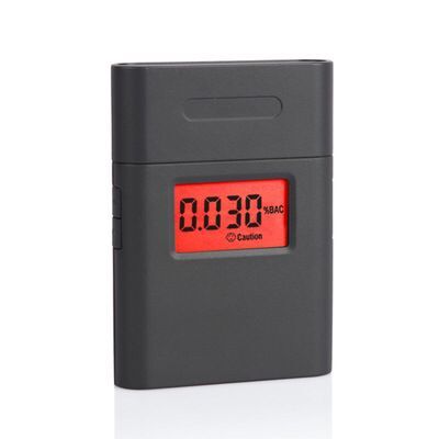 AT-838 High Accuracy Portable Alcohol Tester Digital Display Breathalyzer Alcometer Mini Alcohol Test Card Diagnostic Tool