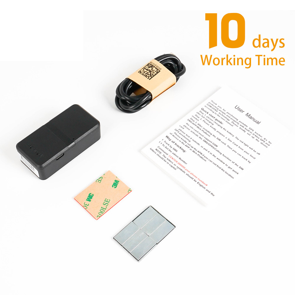 C8 New Arrival Car GPS Tracker 20 Days Work Time Long Working LBS GPS Tracking Device for Vehicle with Powerful Magnet Locator