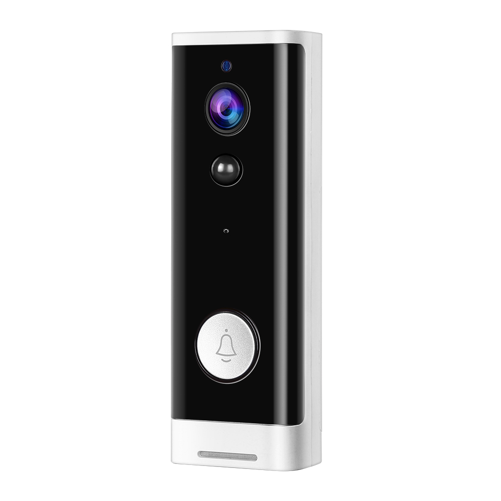 DDV-202 WiFi Video Doorbell 1080P Wireless Smart Security Camera Door Bell 2-way Talk PIR Motion Detection Night Vision Tuya Intercom with Chime