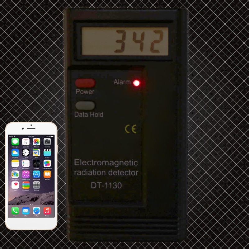 DT-1130 Electromagnetic Radiation Detector LCD Digital EMF Meter Dosimeter Tester