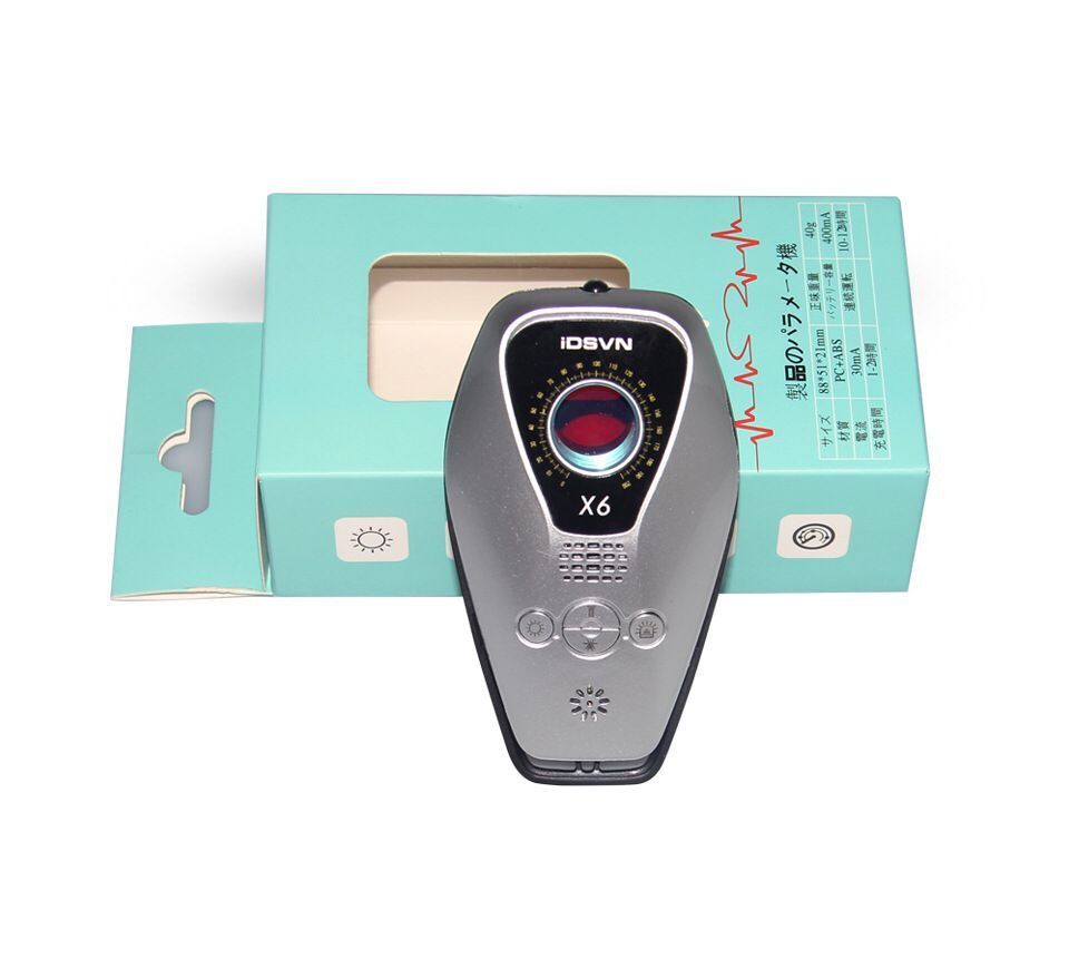 DX6 Anti Candid Camera Detector Mini Anti-Spy Camera Infrared Detector Wireless GPS Locator Signal Bug Scanner Alarm Device