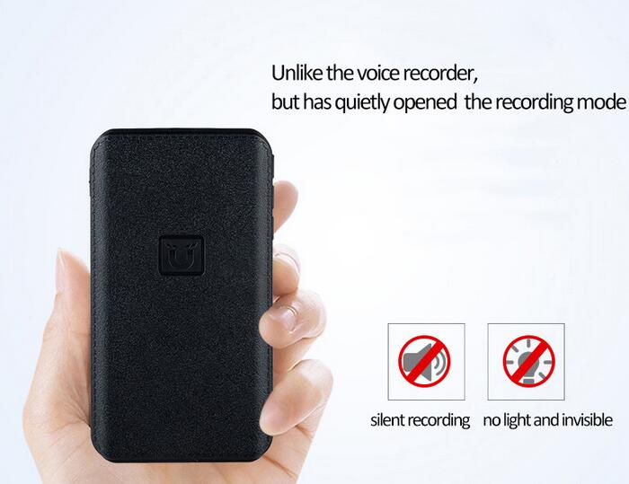 E190 Voice Activated Mini Recorder 8|16|32GB Long-distance Dictaphone With Strong Magnetism power bank MP3 u-disk 4 in 1
