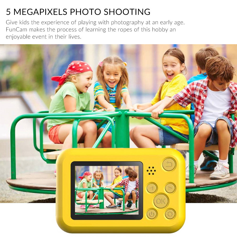 F1 Kids Funny Camera LCD 2.0 1080P HD Camera USB2.0 Video Recorder Child Camera