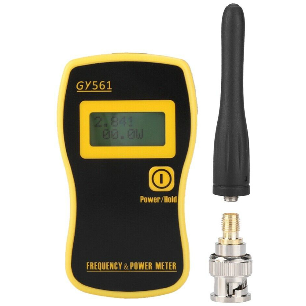 GY561 Frequency Counter Power Measure Tester Mini Handheld Meter Practical LCD Digital With Antenna Portable Detector