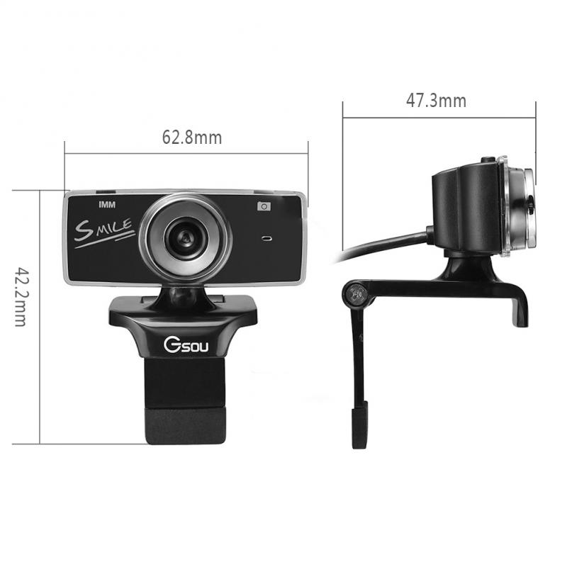 WP99 USB 2.0 HD Webcam Camera Web Cam With Mic Microphone For Computer PC Laptop Tab Conference Webcast
