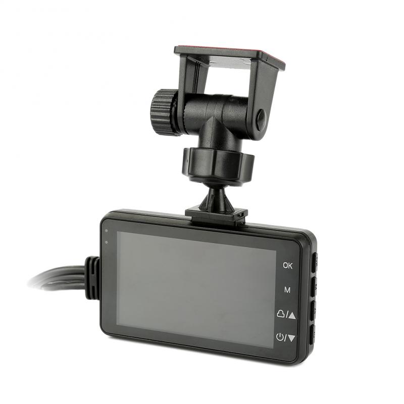 MT18B 3'' 140° HD Driving Recorder Car DVR Camcorder Dual Cam Action Camera Motorcycle Video Recorder Motorcycle Video Recorder