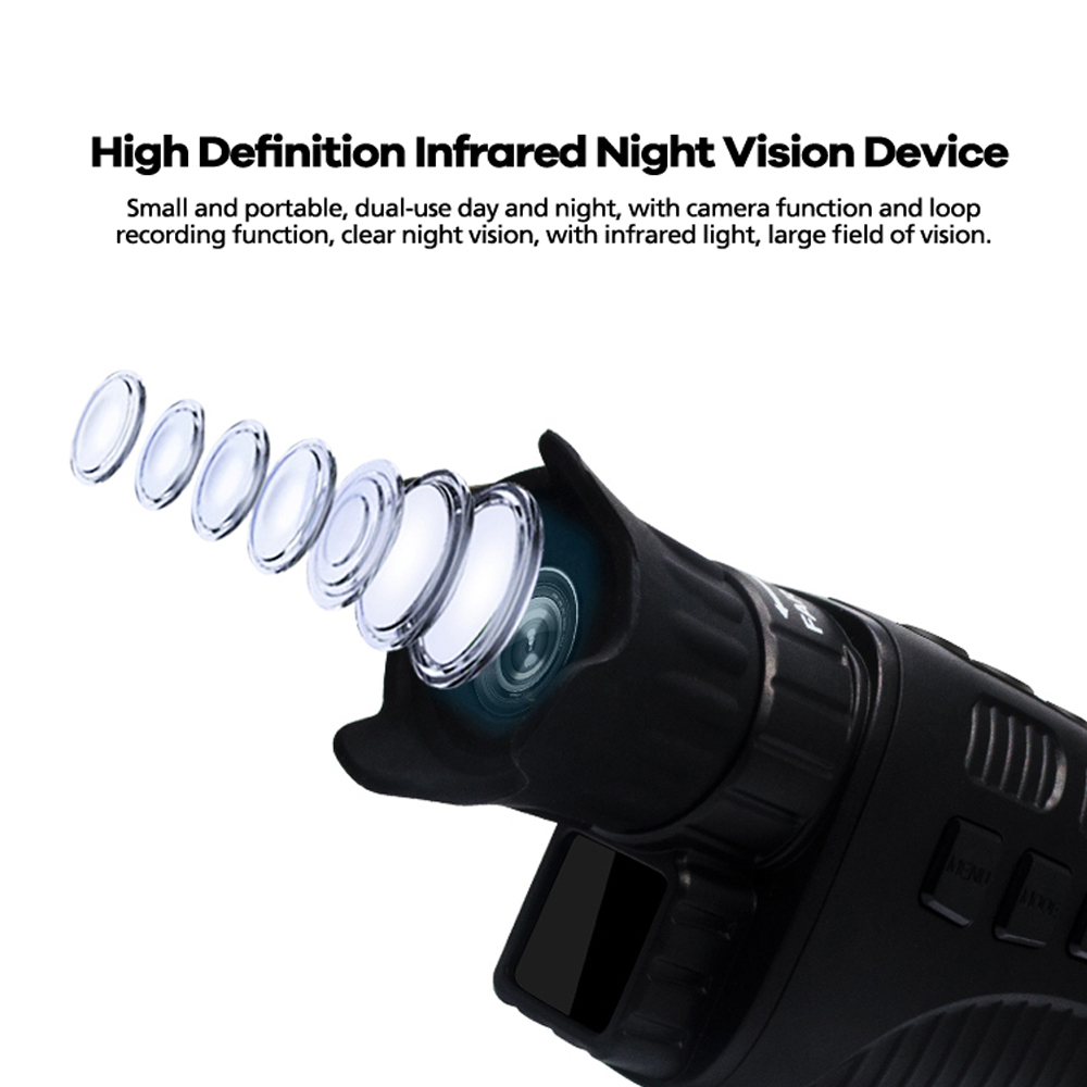 NV3185 Monocular Night Vision Infrared Military Night-Vision Camera Digital Monocular Telescope Hunting Night Device