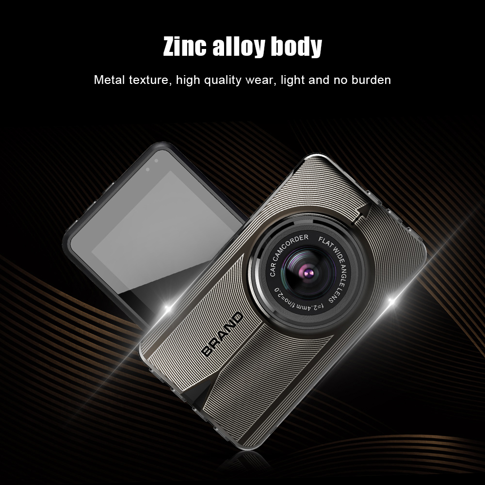 H740 Mini Dvrs 3.2“ IPS Screen Car Dvr FHD 1080P Dual Camera With Rear view H740 Auto Recording Backup Dash Cam G-Sensor Registrator