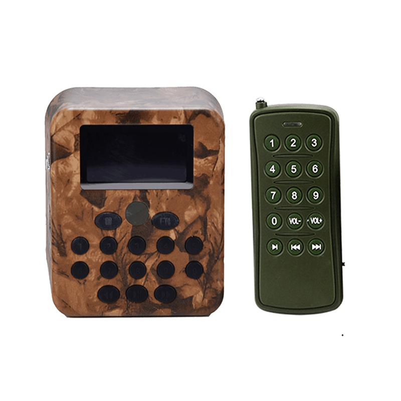 CY798 Long Range MP3 Player Camouflage Color for Outdoor 300-500m CY798 Remote Control & 50W Speaker Reach 2km & 210 Bird Songs Included
