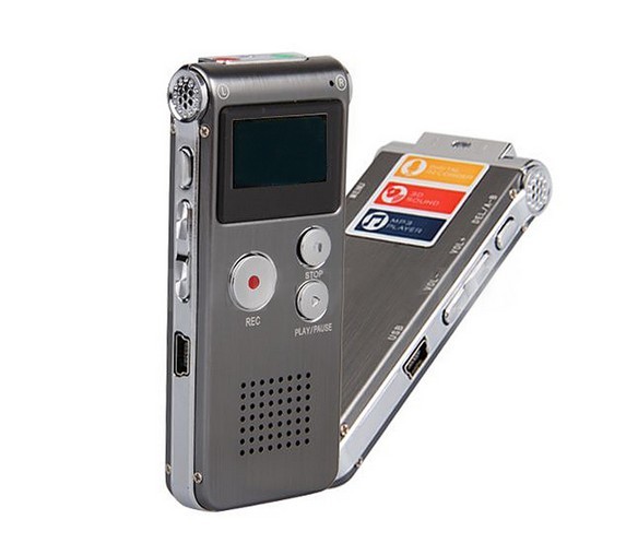 SK-012 8GB Spy Mini USB Flash Digital Audio Voice Recorder Dictaphone MP3 Player Grey Pen Drive Grabadora Gravador de voz