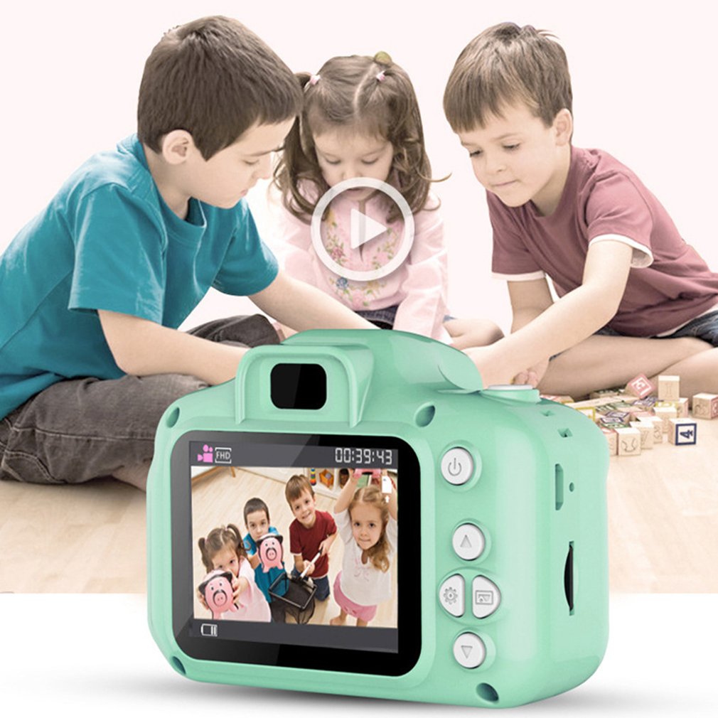 ET004 C5 Children'S Camera Hd Screen Chargable Digital Mini Camera Kids Cute Camera Toy Outdoor Photography Props