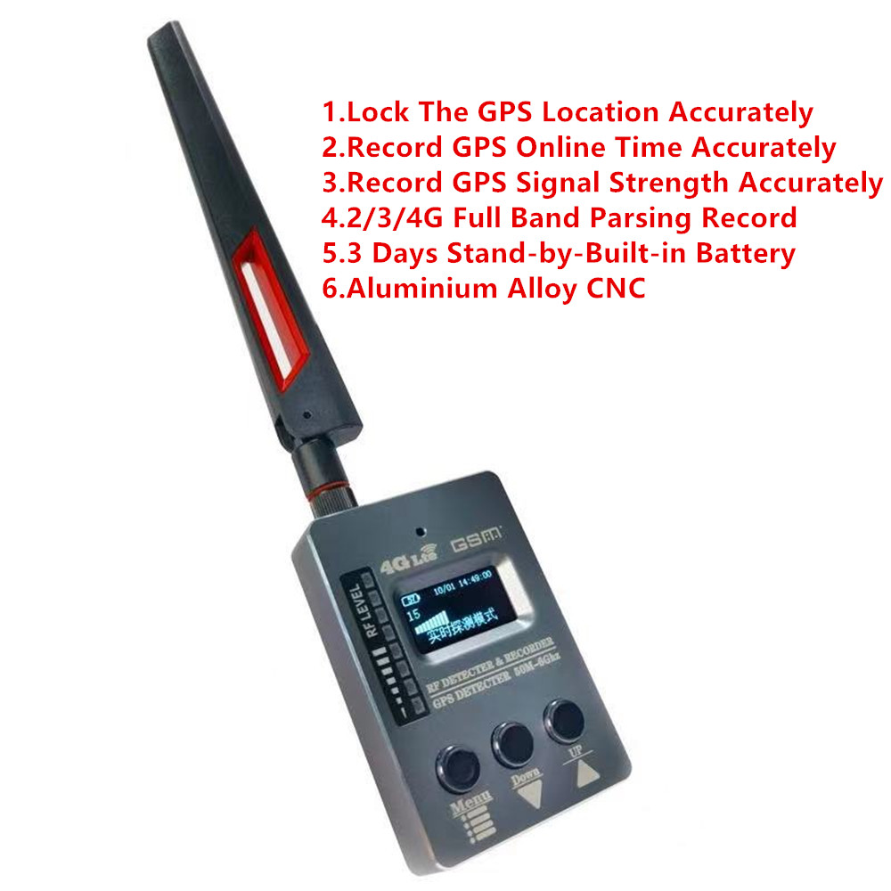 DS-996 Dormant GPS Tracker Finder Anti Spy Hidden Camera Mini Camera Spy Camera GSM Wiretap Sound Signal Spy Devices Detector