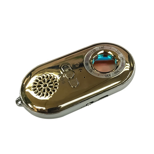 K98 Lens finder Scanner Portable spy camera lens detector with shake alarm and LED flash lighter