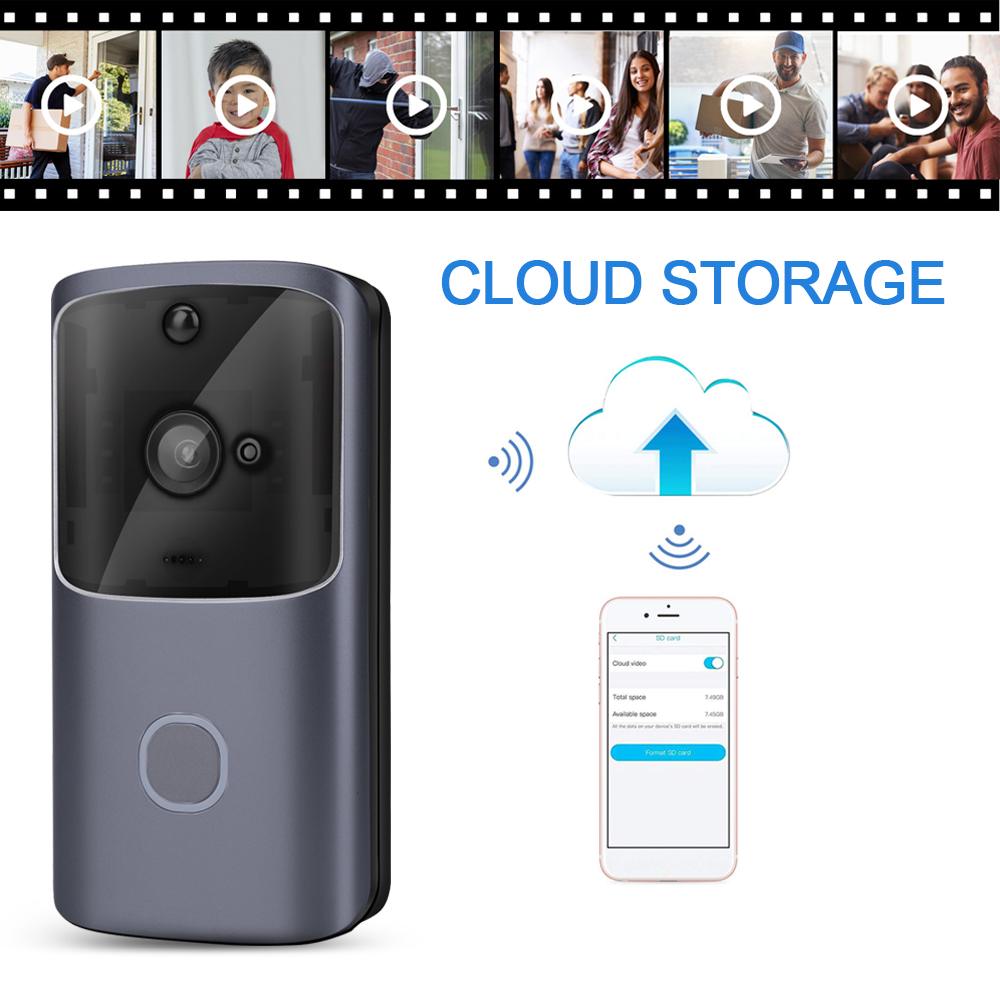 M10P Smart Video Doorbell M10 Wireless Wifi Remote Intercom Splash Water Support TF Card Cloud Storage