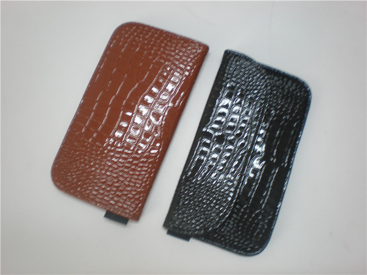 PB03 5'' Crocodile pattern Mobile Phone RF Signal Shielding Blocker Bag Jammer Pouch Case Anti Radiation Protection For iphone
