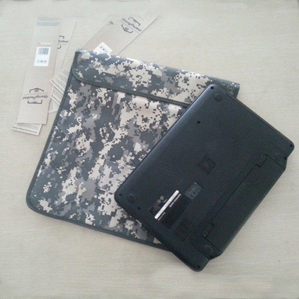 PB05  Camouflage Multifunction Bags RF Signal Blocker Anti-Radiation Degauss Shield Secrecy Case Pouch for phone laptop
