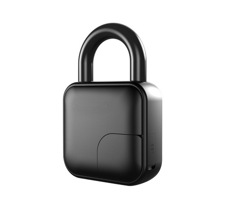 L3 Bluetooth Smart Fingerprint Padlock Biometric Waterproof Lock with Finger Print Security Touch Keyless Lock USB charge for Gym Locker