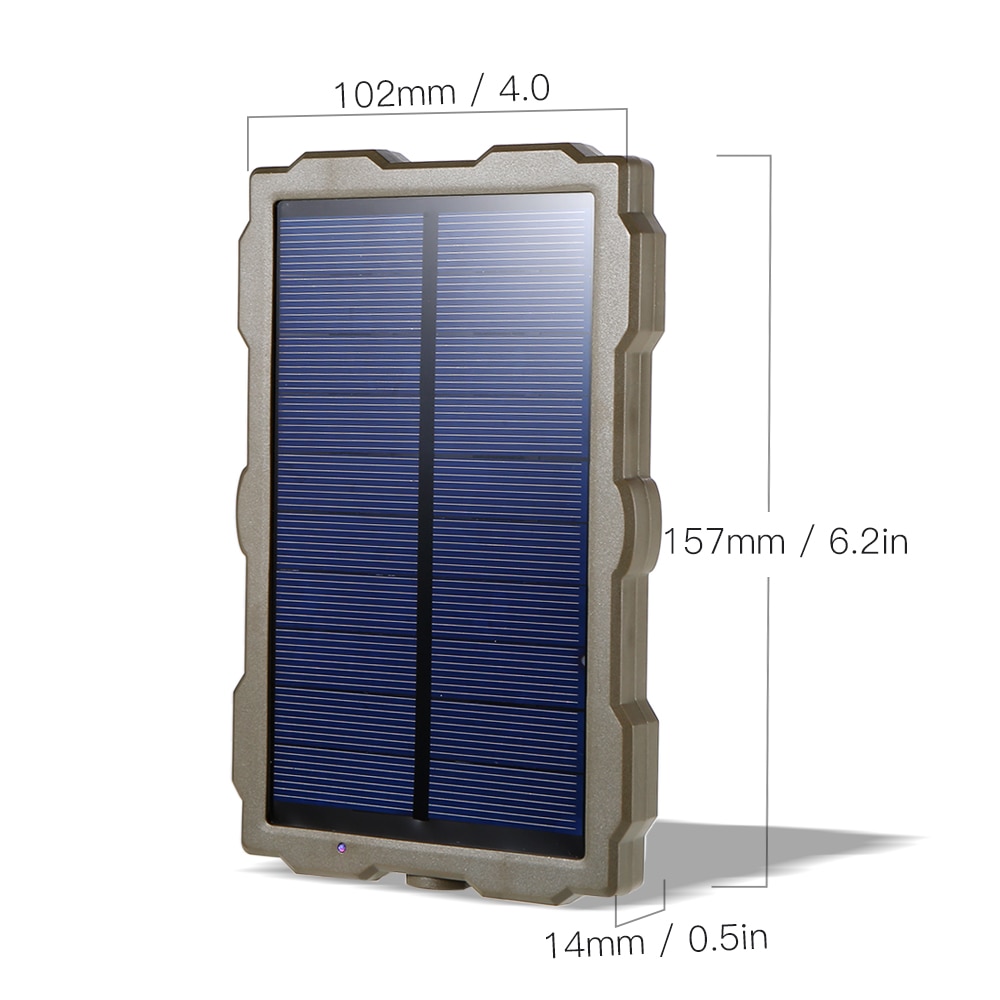 S15 Hunting Cameras Solar Panel Charger Battery Solar Power Panel Hunting Game Camera for Trail Camera H801 H885 H883 H9 H3 H501 H982