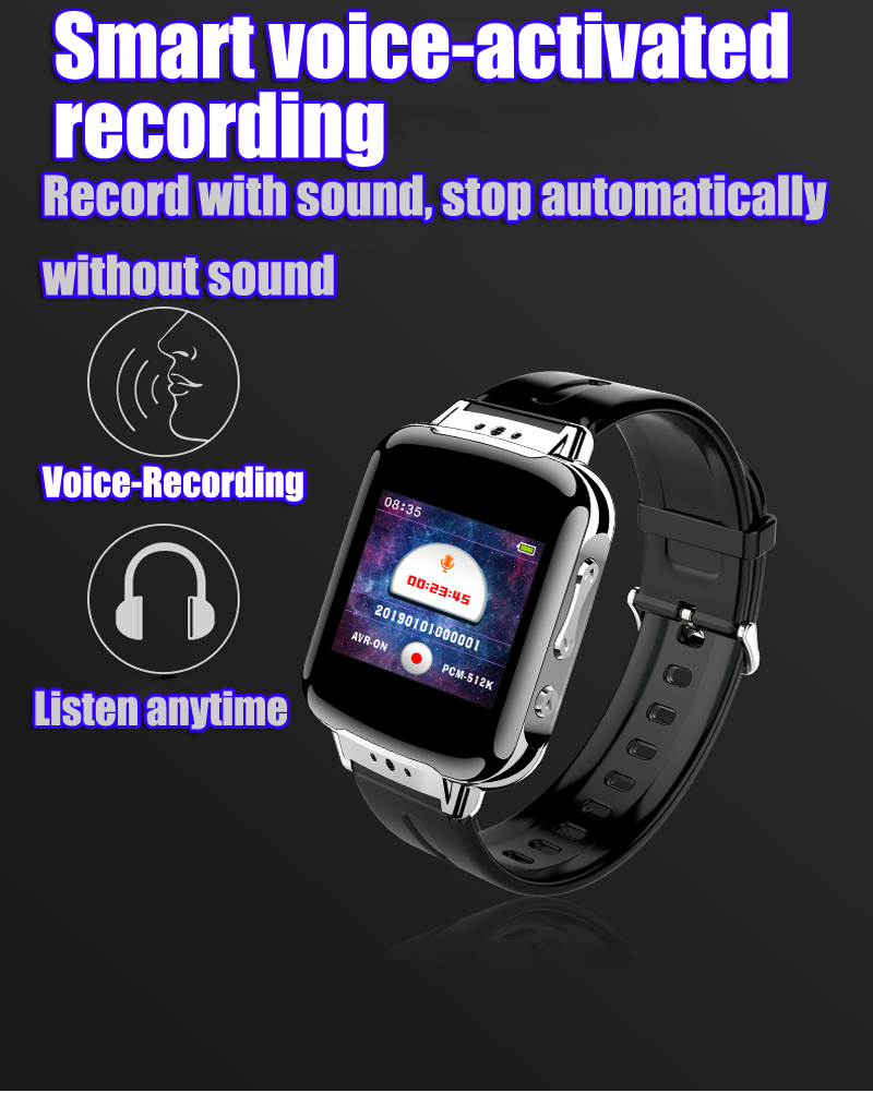 HQ11 Portable MP3 Player 8GB Bluetooth Running Pedo Meter Sports Music Player with Pedomete, can listen to music smart watch