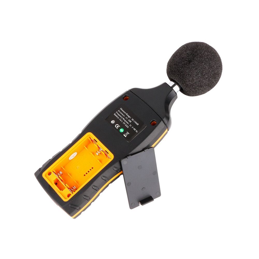 SW-523 LCD Digital Noisemeter Sound Level Meter 30-130dB Noise Volume Measuring Instrument Decibel Monitoring Tester