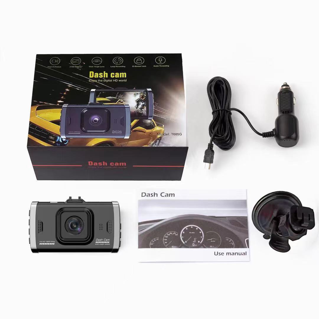T685 Car DVR Mini Dash cam Full HD Car Camera Camcorder 1080P Dvrs Night Vision video Recorder Autoregister Dashcam