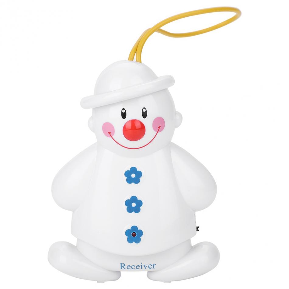 B22 Snowman Wireless Baby Cry Detector Infant Crying Alarm Baby Monitor Transmitter+Receiver Portable