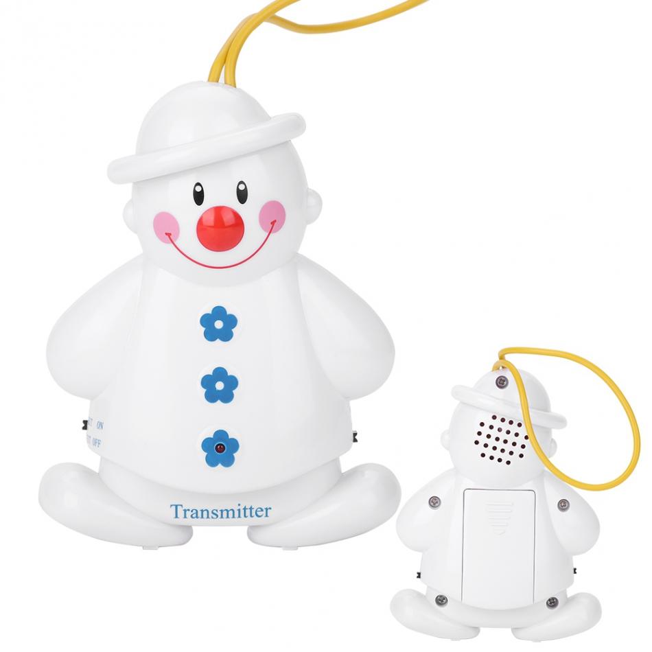 B22 Snowman Wireless Baby Cry Detector Infant Crying Alarm Baby Monitor Transmitter+Receiver Portable