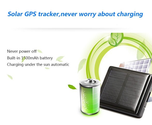 V26 New Solar pets gps tracker V26 Never Power OFF Waterproof Animal Pet And dog device