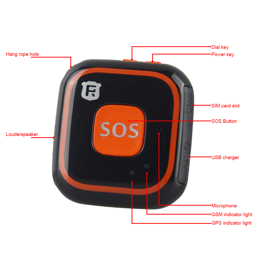 V28 Mini Smart Kids GPS Tracker Two way audio communication Talking clock SOS Geo-fence Historical route playback Fall alarm