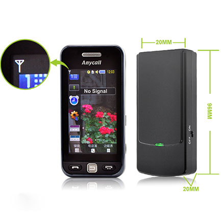 SJ Mini Type Portable Signal Blocker Device 2G 3G WiFi GPS
