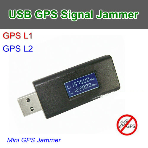 USB-G09 USB GPS Signal Jammer, L1&L2, Distance 5-10meters, Power By 5V USB