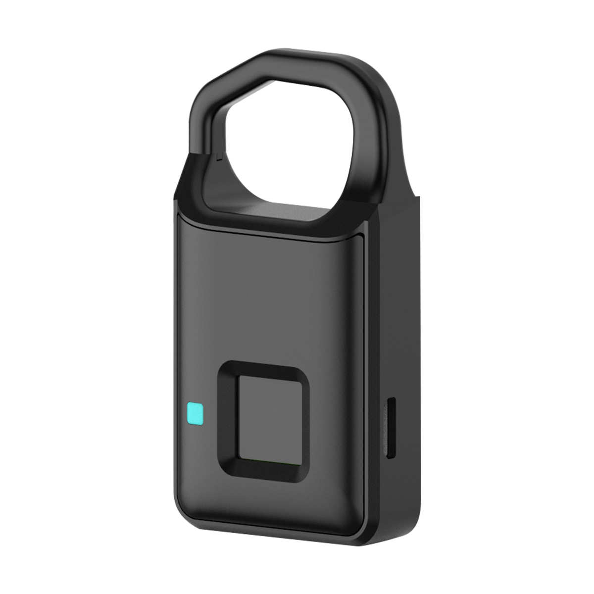 P4 USB Rechargeable Fingerprint Lock - Smart Keyless Anti-Theft Padlock, uitcase Door Lock Burglar Alarm Security Systems