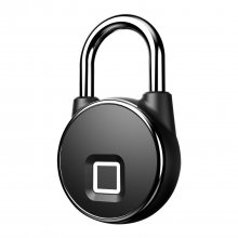 P22 USB Rechargeable Smart Keyless Fingerprint Lock -Black